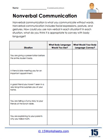 Communication Worksheets, Communication Activities For Kids, Importance Of Communication, Communication Activities, Long Lost Friend, Nonverbal Communication, Communication Devices, Public Speaking, Body Language