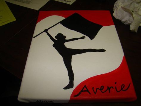 This is an awesome canvas for the Jacksonville State University Color Guard! For more crafts such as this one check out TwitchyWitch Crafts at https://www.facebook.com/twitchywitchcrafts Color Guard Gifts Ideas Diy, Jacksonville State University, Clipboard Art, Flute Problems, Guard Gifts, Colour Guard, High School Marching Band, Secret Sister Gifts, Marching Band Humor