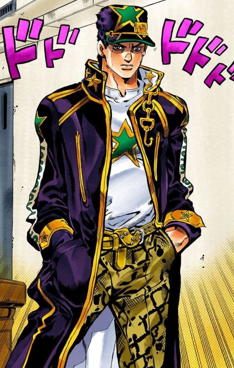 Jotaro Kujo Part 6 Manga, Jotaro Part 6 Manga, Hirohiko Araki Art, Jojo Part 6, Jojo Panels, Jojo Stone Ocean, Jojo Poses, Jojo Fashion, Kujo Jotaro