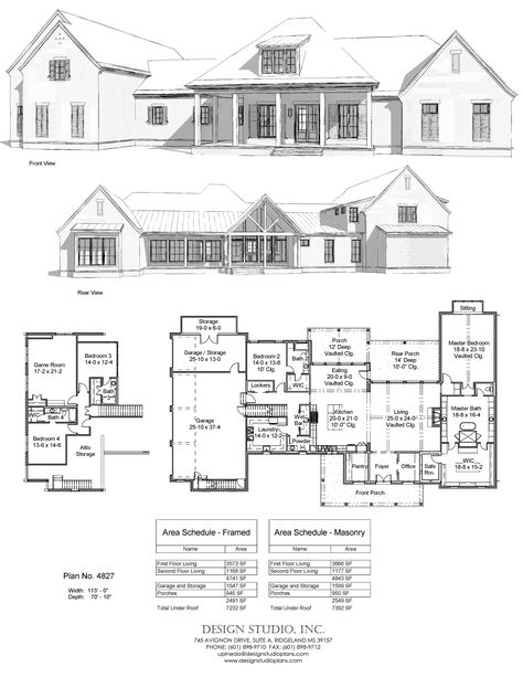 Closed Floor Plans, House Plans With Apartment, Generational House Plans, Multi Generational House, Multi Generational House Plans, Closed Floor Plan, Studio House Plans, Acadian Homes, Camper Furniture