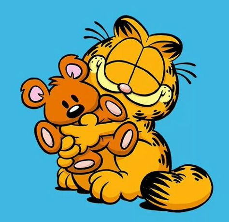 Garfield and Pooky Painting Characters, Garfield Wallpaper, Garfield Pictures, Garfield Images, Garfield Cartoon, Diamond Painting Tools, Garfield The Cat, French Speaking, Garfield Cat