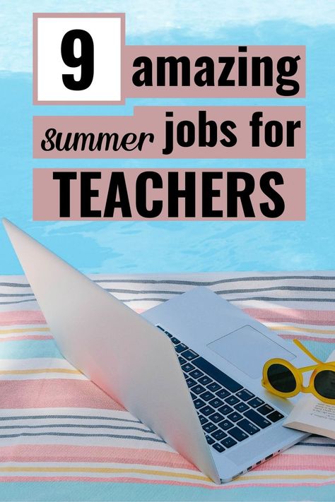 Summer Jobs For Teachers, Online English Teacher, Teacher Summer, Jobs For Teachers, Money Makers, Job Ideas, Summer Jobs, School Staff, Busy Teacher