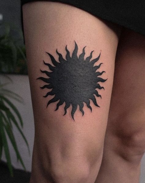 Circular Tattoo Designs, Sun Tattoo Meaning, Forearm Cover Up Tattoos, Eclipse Tattoo, Circular Tattoo, Round Tattoo, Best Cover Up Tattoos, Sun Tattoo Designs, Black Hole Sun