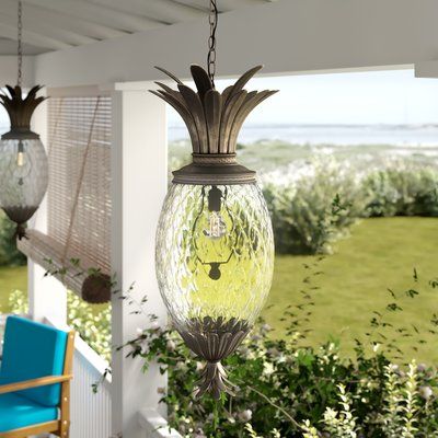 Lanterns Outdoor, Glass Aluminium, Outdoor Chandelier, Outdoor Hanging Lanterns, Art Lamp, Outdoor Pendant, Outdoor Hanging Lights, Beachcrest Home, Outdoor Ceiling Fans