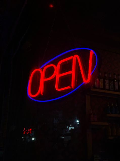 Neon Open Sign Aesthetic, Open Sign Aesthetic, Open Aesthetic, Manifesting Aesthetic, Chicken Artwork, Art Facts, Neon Open Sign, Branding Concept, Golden Chicken