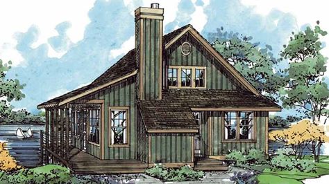 Cottage+House+Plan+with+2612+Square+Feet+and+3+Bedrooms+from+Dream+Home+Source+|+House+Plan+Code+DHSW69849 Cottage Floor Plans One Story, 3 Bedroom Rustic Cabin Plans, Cabin Floor Plans With Screened Porch, 3 Bedroom Cottage Plans With Loft, Cottage Blueprints, Camp Callaway Cottage Floor Plan, Small Cabin Plans With Loft Houseplans.com, Oregon House, Bungalow Style House