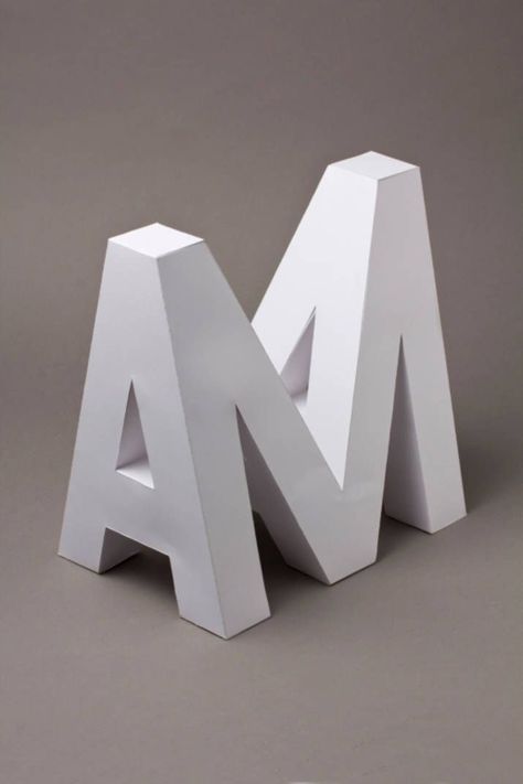 Letter M, Design Studio, Promotion, Barcelona, Typography, Mesh, Design