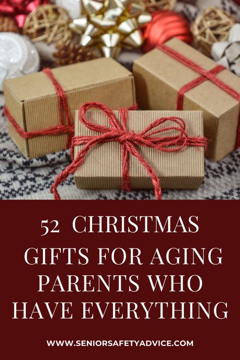 Fun and practical gift ideas for elderly parents and other senior loved ones. Gifts For Seniors Citizens, Gifts For Older Women, Parents Images, Practical Gift Ideas, Older Parents, Easy Homemade Christmas Gifts, Elderly Gift, Gifts For Elderly, Easy Mother's Day Crafts