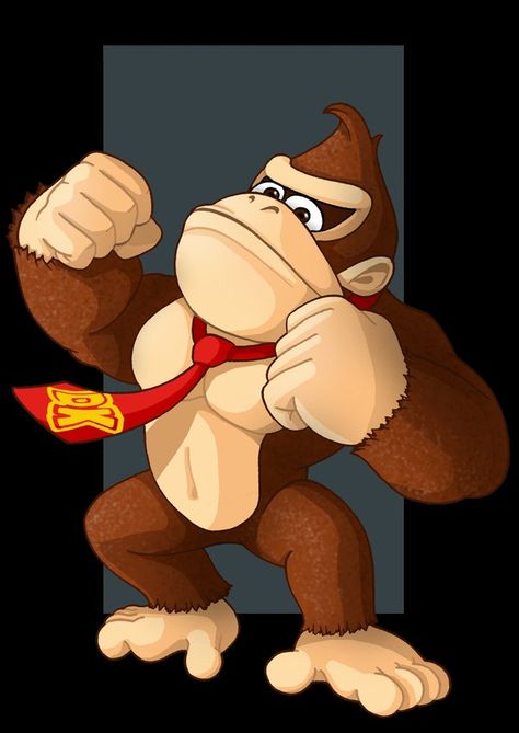 donkey kong by nightwing1975.deviantart.com on @DeviantArt Donkey Kong Drawing, Donkey Kong Tattoo, Donkey Kong Wallpaper Iphone, Donkey Kong Tattoo Ideas, Donkey Kong Art, Donkey Kong Banana, Donkey Kong Party, Super Mario Donkey Kong, Don King