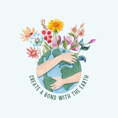 Bond with the Earth Lady Bird Johnson, Happy Earth Day, Map Shop, Nature Posters, Happy Earth, Gratitude Journal, Earth Day, Mother Earth, Happily Ever After