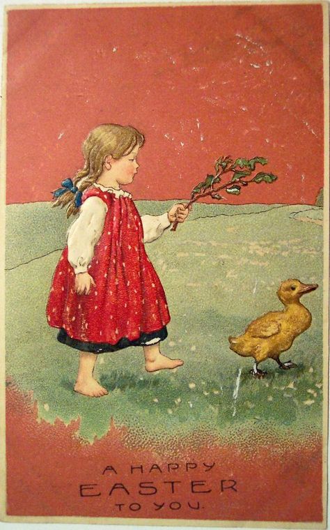 Notforgotten Farm : ~ Eastertide ~ Images Victoriennes, Vintage Easter Postcards, Vintage Easter Cards, Postal Vintage, Easter Postcards, Easter Goodies, Easter Images, Easter Pictures, Easter Parade