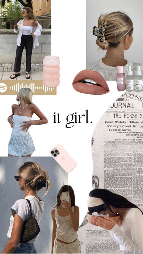 ✨It Girl✨ It Girl List, Girl Things Aesthetic, Be That Girl, The It Girl Aesthetic, It Girl Vibes, It Girl Aesthetic, Oversized Blazers, The It Girl, Post Grad Life