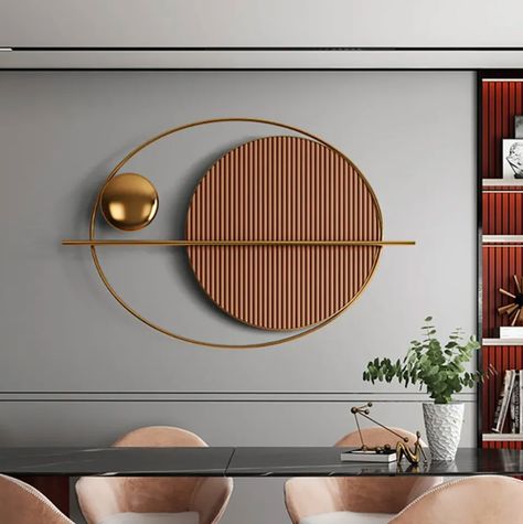 This Secret Store Is the Ultimate Budget-Friendly Alternative to Expensive Home Brands & They've Got a Massive Sale Right Now Big Wall Decor, Interior Design Per La Casa, Apartment Decoration, Geometric Wall Decor, Wall Decor Design, Accent Wall Decor, Decoration Inspiration, Decor Minimalist, Decor Living Room