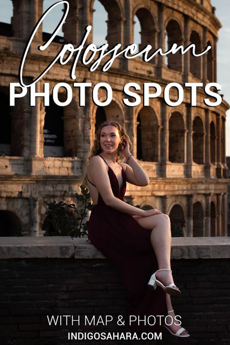 This Colosseum photo spot is so iconic! I cannot wait to take these Rome Instagram pictures. Rome Instagram Pictures, Rome Instagram, Best Places To Take Pictures, Rome Pictures, Places To Take Pictures, Rome Photo, Florence Travel, Colosseum Rome, Tuscany Travel