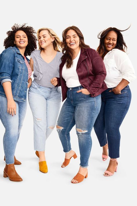 Diversity Photoshoot, Best Plus Size Jeans, Ideal Woman, Dresses For Apple Shape, Plus Zise, Fantastic Fashion, Curvy Style, Trendy Fall Outfits, Body Positive