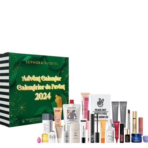 2024 Sephora Collection Advent Calendar - 26 Days - Limited Edition - Gift Set Hue Drops, Salt And Stone, Sunday Riley Good Genes, Best Beauty Advent Calendar, Glow Recipe Watermelon, Caffeine Eye Cream, Watermelon Glow, Dennis Gross, Estee Lauder Advanced Night Repair