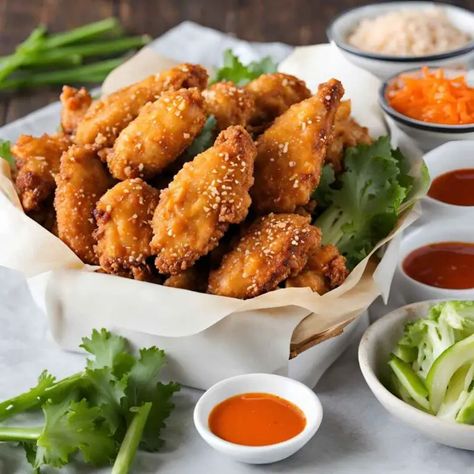 Crispy Bang Bang Chicken - Turkey Meals, Culinary Food, Bang Bang Chicken, Chicken Pieces, Honey Chicken, Chinese Recipes, Tender Chicken, Sweet Chili Sauce, Culinary Recipes