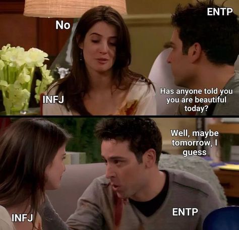 infj, mbti memes, MBTI, infj memes, funny mbti memes, entp, entp memes Entp Infj Meme, Enfj Intp Relationship, Entp X Infj Memes, Entp Memes Funny, Entp And Infj Funny, Entp Boyfriend, Infj X Entp Mbti, Infj Meme Funny, Entp Funny