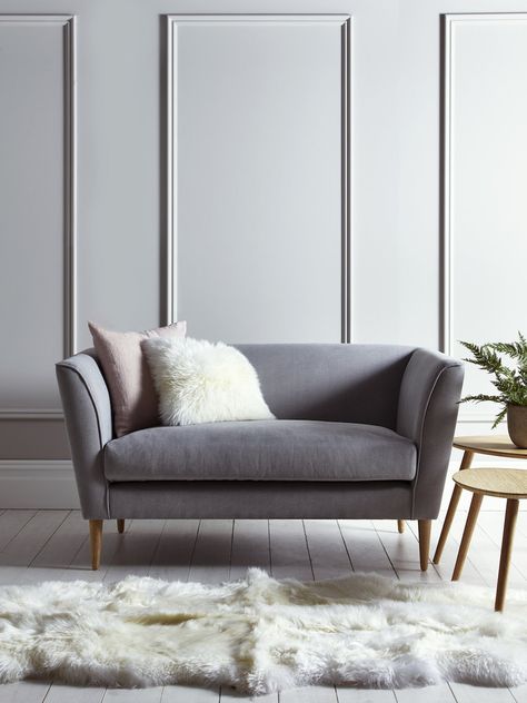 Cox & Cox Launch Upholstery Range — Heart Home Couch For Bedroom, Small Couch In Bedroom, Small Room Sofa, Mini Couch, Furnitur Ruang Keluarga, Bedroom With Sitting Area, Mini Sofa, Small Couch, Bedroom Couch