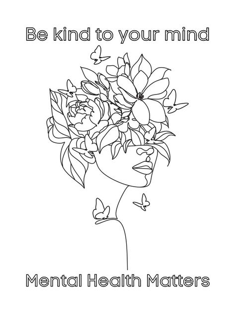 Emotional Health Matters! Download these free coloring pages for kids! Mental Health Coloring Pages, Health Coloring Pages, Mindfulness Colouring, Business Cards And Flyers, Marketing Business Card, Coloring Sheets For Kids, Good Mental Health, Mental Health Matters, Health Matters