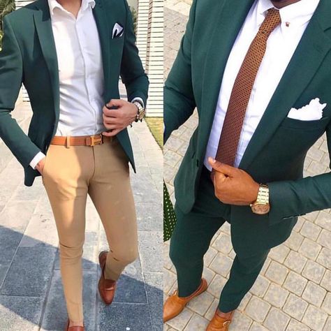 Green Suits, Green Suit Men, Blazer Outfits Men, Mens Fashion Blazer, Formal Mens Fashion, Dresses Casual Fall, Mens Trendy Outfits, Green Suit, Mens Fashion Classy