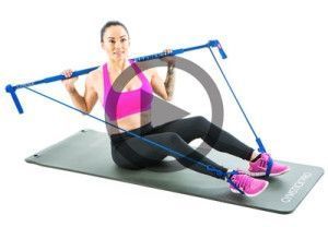 Training videos | Gymstick.com Stick Exercises, Bar Workouts, Post Workout Yoga, Resistant Band Workouts, Bar Exercises, Pilates Barre Workout, Aqua Aerobics, Bosu Workout, Pilates Bar