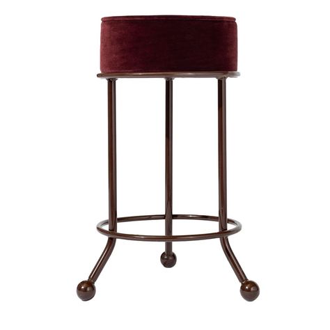 Velasca Stool Studio2046 | Artemest Mobile Furniture, Furniture Exhibition, Modern Bar Table, Iron Bar Stools, Kursi Bar, Modern Dining Room Tables, Bar Height Stools, Modern Stools, Furniture Maker