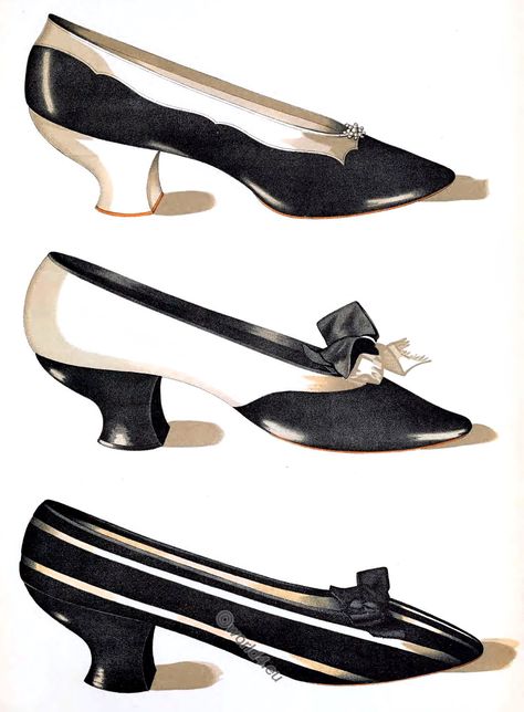 Victorian Era. Three fine specimens of the modern shoemaker’s craft. Victorian Era Shoes, Victorian Dresses, Victorian Shoes, Victorian Boots, S Craft, Yacht Builders, White Velvet, Dress Shoes Womens, Magpie