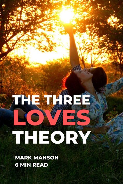 #markmanson Three Types Of Love, Different Types Of Love, Three Loves, More Love Letters, Dating A Married Man, Mark Manson, Types Of Love, Dating Your Best Friend, Fact Or Fiction