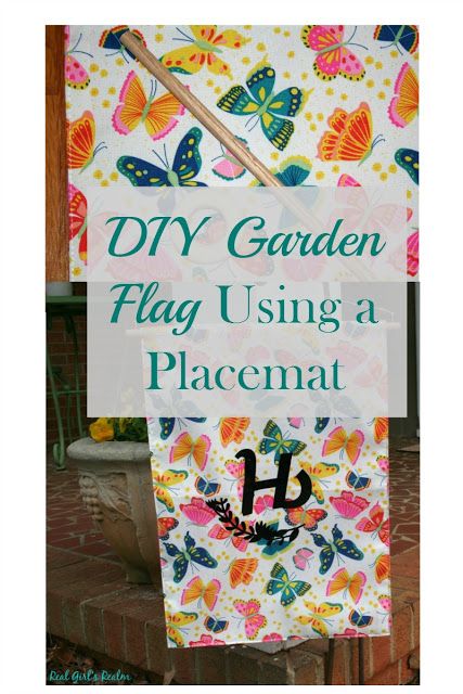 Yard Flags Diy, Diy Garden Flag, Garden Flag Diy, Garden Flags Ideas, Diy Flag, Flag Diy, Different Flags, Burlap Garden Flags, Diy Monogram