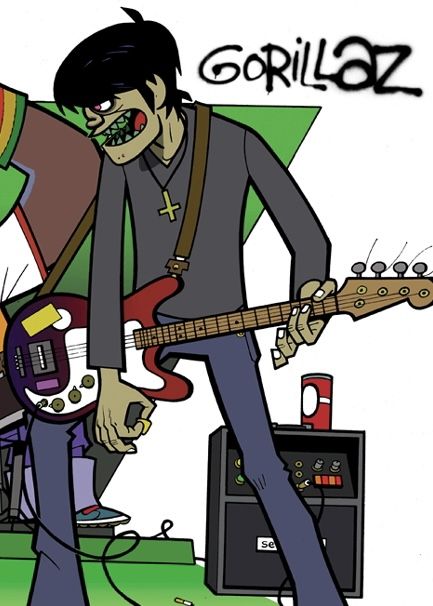 gorillaz phase 1 Murdoc Gorillaz Phase 1, 2d Gorillaz Phase 1, Murdoc Niccals Phase 1, Murdoc Phase 1, Gorillas Fanart, Gorillaz Phase 1, Murdoc Gorillaz, Jamie Hewlett Art, Murdoc Niccals