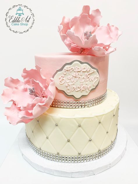 Feminine Design, Flower Cake, Cake, Design