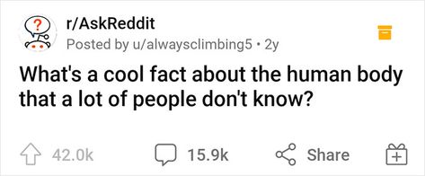 Disturbing Facts, Body Facts, Human Body Facts, Facts About Humans, Sweat Gland, The Human Body, Many People, Nervous System, Make Sense