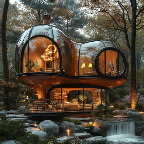 Kowsar Noroozi: Enter a realm of imagination where the ordinary becomes extraordinary. Picture a whimsical house that takes inspiration from the graceful curves and vibrant colors of hot air balloons, soaring high above the earth. This architectural marvel is not just a home; it's an adventure waiting to unfold. #architecture #house #fashion #decor #diy #homedecor #amazingarchitecture #interiordesign #contemporaryhome #modern #residence #designer Contemporary Coastal Bathroom, Whimsical House, Coastal Bathroom Decor, Balloon House, Earthship Home, Coastal Bathroom, Osaka Castle, Tiny House Inspiration, Medieval Houses