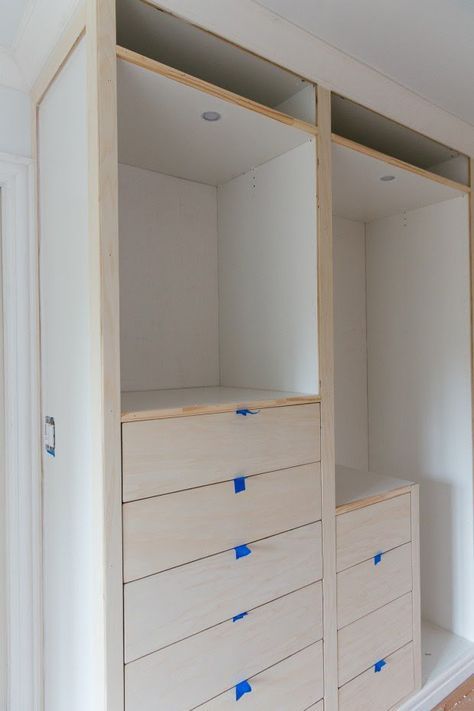 Ikea Pax White Paint Match, Custom Pax Wardrobe, Pax In Bedroom, Ikea Pax Vanity, U Shape Walk In Wardrobe, Ikea Pax Walk In Closet Ideas, Ikea Pax Shoe Storage Ideas, Ikea Pax Closet Hack Built Ins, Ikea Pax Height Extension