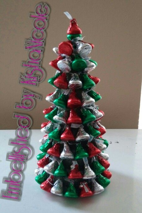 Hershey Kisses Christmas Tree, Fun Gift Exchange Games, Christmas Candy Crafts, Gift Exchange Ideas, Musical Gifts, Office Party Games, Christmas Candy Gifts, Candy Christmas Tree, Gift Exchange Games