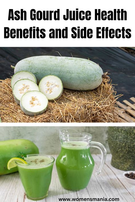 Discover the amazing health benefits of ash gourd juice. From weight management to improved digestion, hydration, and more. Ash Gourd Juice, Ash Gourd Juice Benefits, Ash Gourd, Juice Benefits, Healing Plants, Medicinal Plants, Weight Management, Healthy Tips, Side Effects