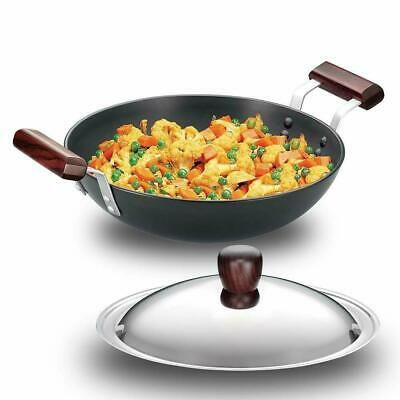 (eBay) Hawkins Futura Deep Fry Pan Kadhai with Stainless Lid 2.75 Litres Best Gifts Deep Frying Pan, Food F, Deep Fry, Ladles, Fry Pan, Gas Stove, Grill Pan, Frying Pan, Pots And Pans