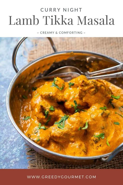 Lamb Tikka Masala, Lamb Tikka, Instant Pot Chicken Tikka Masala, Lamb Curry Recipes, Instant Pot Indian, Fakeaway Recipes, Curry Night, Tikka Recipe, Tikka Masala Recipe