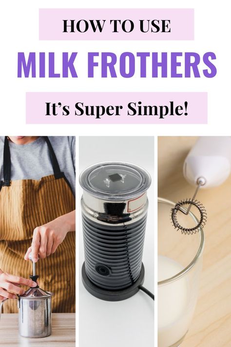 Milk Frother Recipes, Frother Recipes, Nespresso Recipes, Latte At Home, Steamed Milk, Frappuccino Recipe, Electric Milk Frother, Best Coffee Maker, Frothing Milk