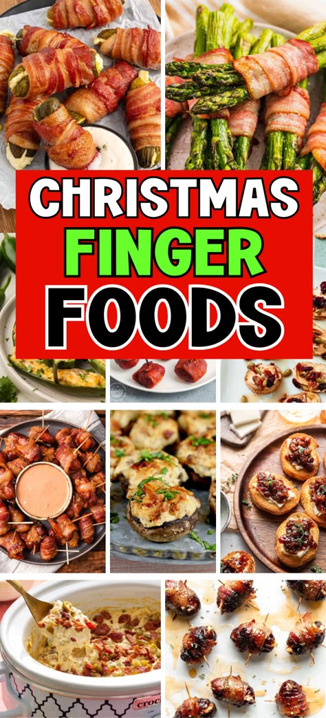 These are truly the best easy and quick Christmas party finger foods sure to impress the crowd! Cheap, easy holiday appetizers, Christmas snacks appetizers, fun Christmas finger foods, Christmas holiday party food, Christmas party dishes potluck Christmas Dinner Finger Food Ideas, Christmas Party Food Easy Snacks, Simple Appetizers For Christmas, Finger Food Christmas Ideas, Christmas Table Snacks, Xmas Food Ideas Christmas Dinners Holiday Appetizers, Fun Christmas Finger Foods, Holiday Snack Ideas Party Appetizers, Christmas Party Appetizers Finger Foods Easy