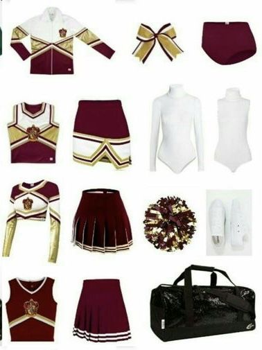 Harry Potter Uniform, Gryffindor Uniform, Gryffindor Outfit, Cheerleader Uniforms, Slytherin Fashion, Hogwarts Uniform, Hogwarts Outfits, Cheerleading Uniforms, Cheer Uniform