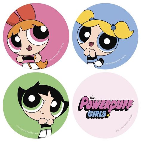 Powerpuff Stickers, Mayor Of Townsville, Powerpuff Girls Stickers, New Powerpuff Girl, Bubbles And Buttercup, Powerpuff Kızları, Blossom Bubbles And Buttercup, Powerpuff Girls Characters, Powerpuff Girls Cartoon