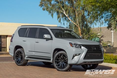 2018 Lexus GX with 22" Black Rhino Traverse in Matte Black wheels | Wheel Specialists, Inc. Dream Cars Lexus, Lexus Hybrid, Lexus Suv, Lexus Gx 460, Lexus Vehicles, Lexus Models, Lexus Gx460, Lexus Lfa, Black Rhino