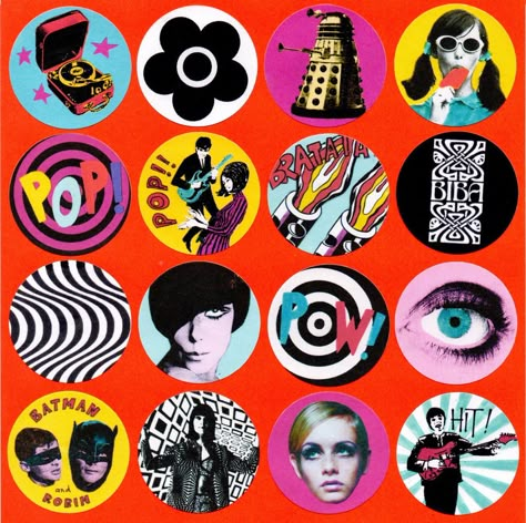 60s Pop Culture Images 70s Pop Culture, 60s Pop Culture, 60s Pop Art, Pop Culture Aesthetic, 1960s Pop Culture, 60s Graphic Design, Pop Culture Art 90s, Pop Art 1960, Pop Culture Stickers