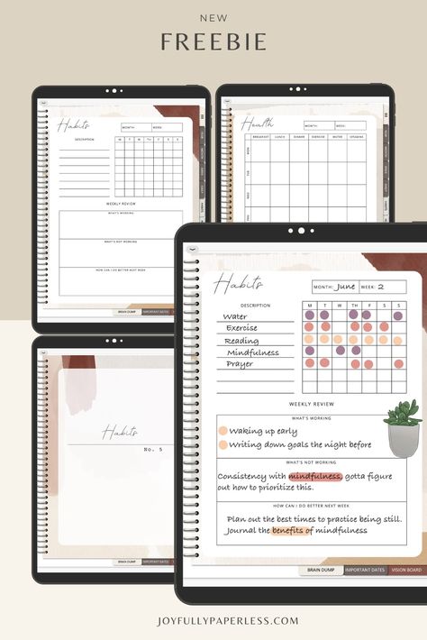 Are you a planner girl who is curious about planning digitally?? Well now's the time to find out if digital planning is for you with this awesome freebie! This planner is undated and includes:
⭐Yearly Overview
⭐Monthly Scedule
⭐Weekly Schedule
⭐Daily Schedule
⭐Habit Tracker
⭐Health Tracker
⭐Financial Planner
⭐Goal Planner
⭐Important Dates Log
⭐Brain Dump Section
⭐Notes Section
⭐Lists Section 
⭐Vision Board.....
Everything you need to plan your life! Subscribe to get your free planner instantly! Habit Tracker Digital Planner, Financial Digital Planner, Collanote Planner Free, Digital Weekly Planner Templates Free, Digital Planner Template Goodnotes Free, Free Undated Digital Planner, Free Digital Planner Goodnotes 2023-2024, 2024 Digital Planner, Free Digital Planner Goodnotes 2024