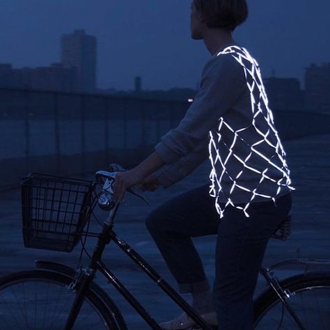 Reflective Clothes, Smart Textiles, E Textiles, Home Office Kitchen, 3m Reflective, Safety Vest, Bicycle Lights, Wearable Tech, Bike Lights