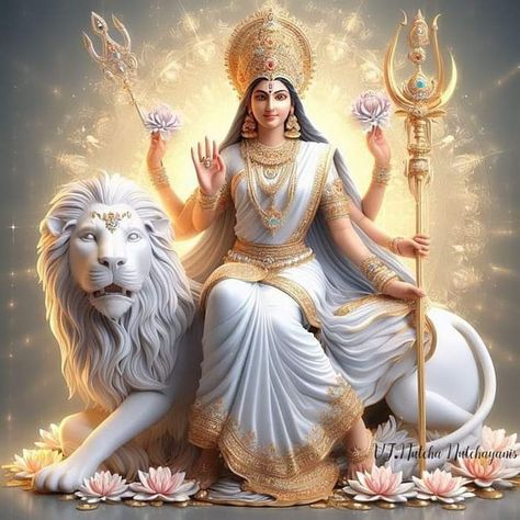 Navratri Devi Images, Goddess Kali Images, Maa Durga Photo, Durga Mata, Durga Ji, Durga Picture, Durga Kali, Aadi Shakti, Happy Navratri Images