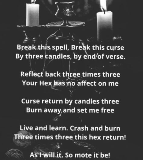 Removing Curses, Wiccan Prayers, Hex Breaking, Candle Magik, Spell Chants, Virgo Emotions, Karma Spell, Love Spell Chant, Witch Symbols