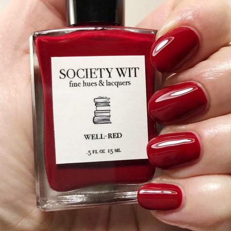 Bright Red Nails, Red Polish, True Red, Bright Red, Classic Holiday, Red Nails, Christmas Nails, Nail Care, Nail Inspo